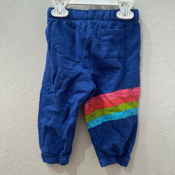 Hatley Blie Rainbow Stripe Jogger Pants - Picture 4 of 6
